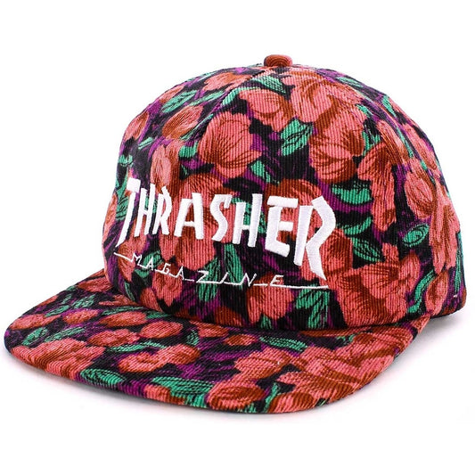 Thrasher Mag Logo Snapback - Pink Floral