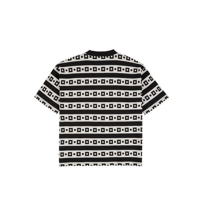 Polar Square Stripe Surf Tee - Black