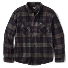Load image into Gallery viewer, Brixton Bowery Flannel - Black/Charcoal