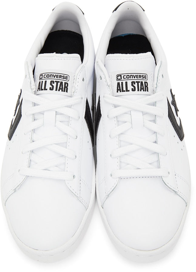 Converse Pro Leather Ox - White/Black/White