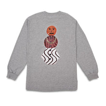 Load image into Gallery viewer, Quartersnacks Classic Snackman L/S Tee - Heather
