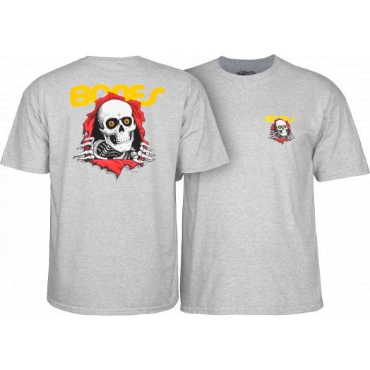 Powell Peralta Ripper Tee - Heather Grey