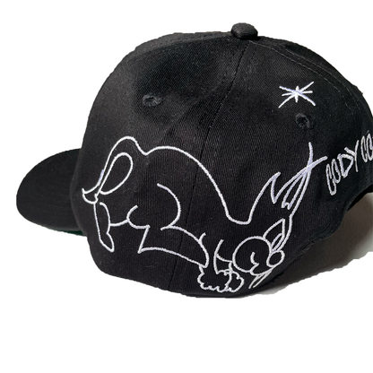 Ninetimes Crawl Snapback - Black