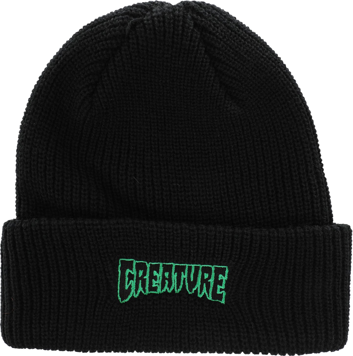 Creature Outline Beanie - Black