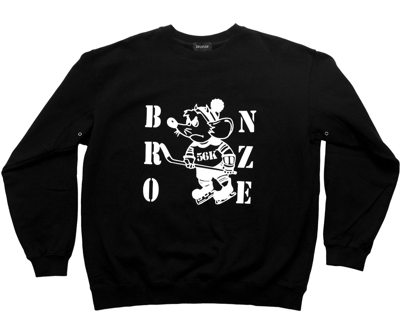 Bronze 56K Rat Crewneck - Black