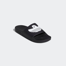 Load image into Gallery viewer, Adidas Shmoofoil Slides - Black/White