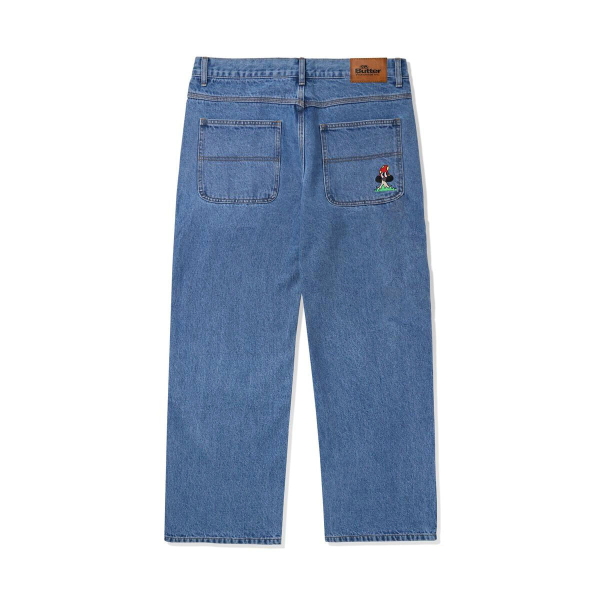 Butter Goods Mushroom Denim Pants - Washed Indigo