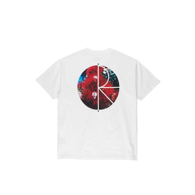 Polar Callistemon Fill Logo Tee - White