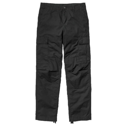 Carhartt WIP Regular Cargo Pant Rinsed - Black