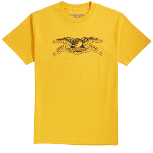 Antihero Basic Eagle T-Shirt - Gold/Black
