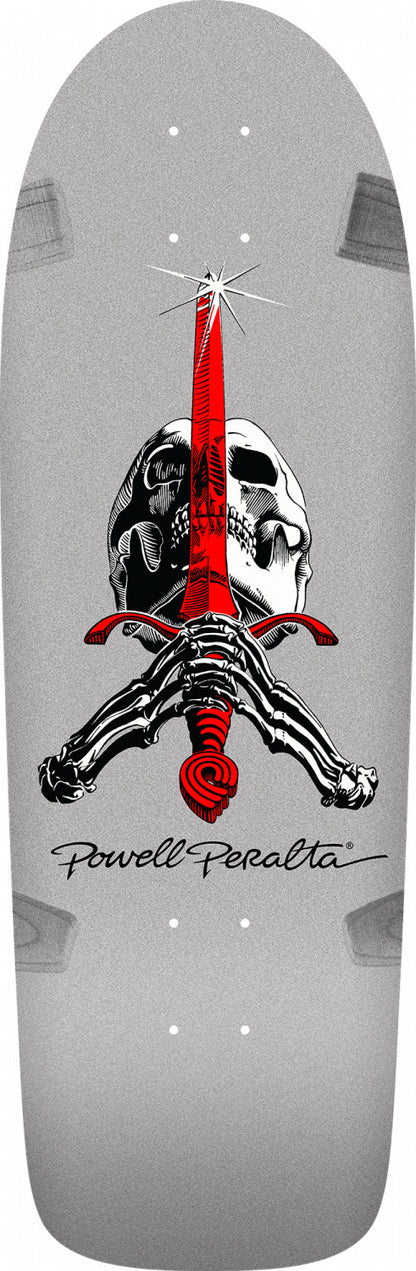 Powell-Peralta Rodriguez OG Skull & Sword Deck - Silver 10.0