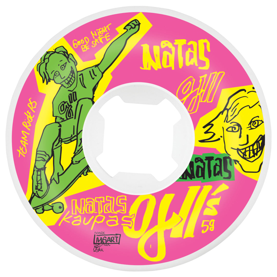 OJs Natas Kaupas OJ2 Neon Wheel - 95A 58mm