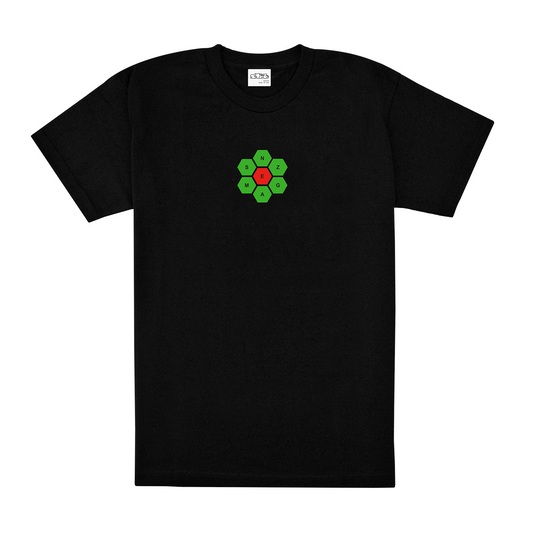 Sneeze Pangram Tee - Black