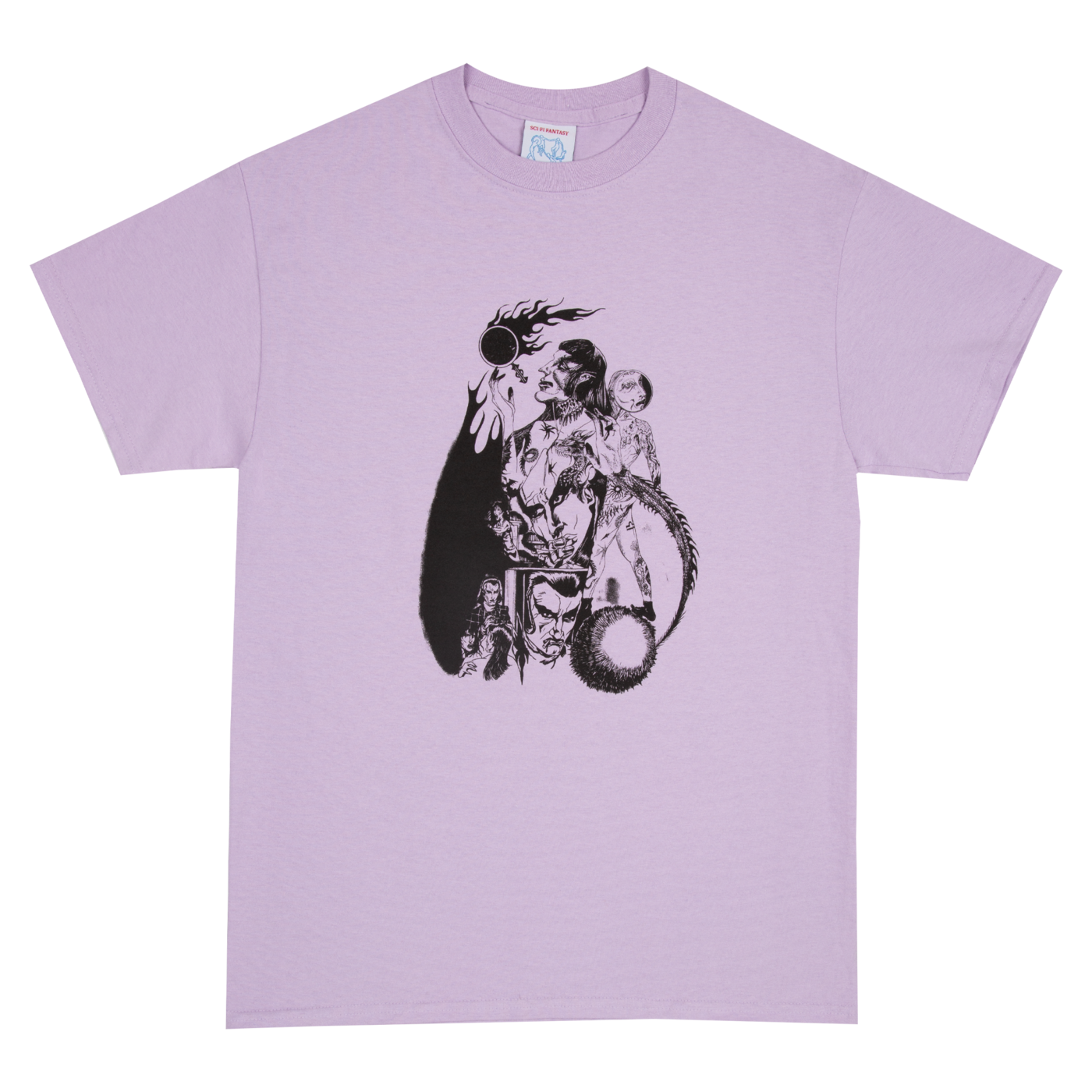 Sci-Fi Fantasy Smack Tee - Orchid