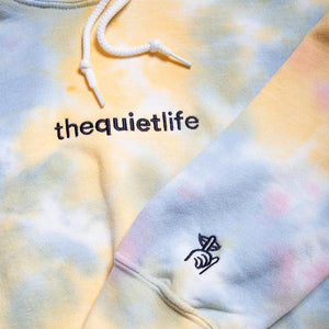 Quiet Life Origin Embroidered Hoodie - Tie Dye