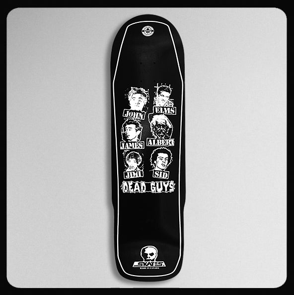 Skull Skates Dead Guys Stinger Deck - 9.125 x 32.5