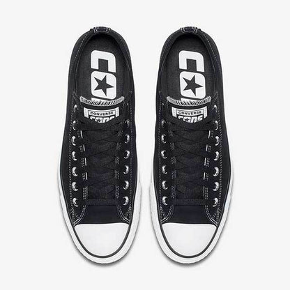 Converse CTAS Low Suede - Black/Black/White