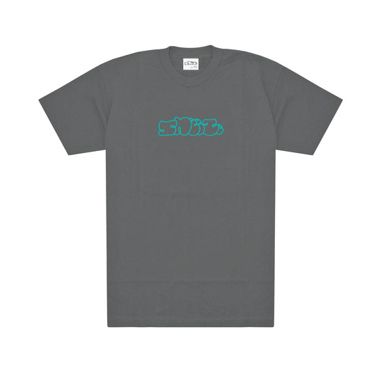 Sneeze Logo Tee - Charcoal