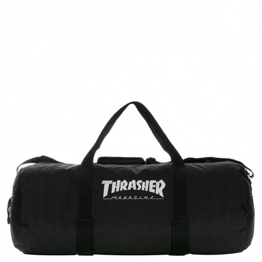 Thrasher Logo Duffel Bag - Black