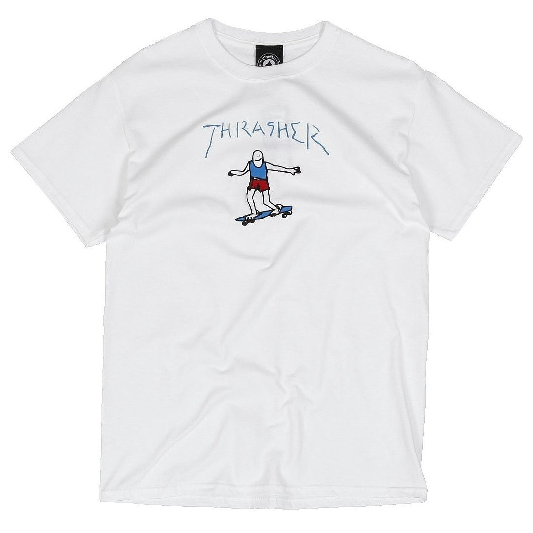 Thrasher Gonz Logo Tee - White