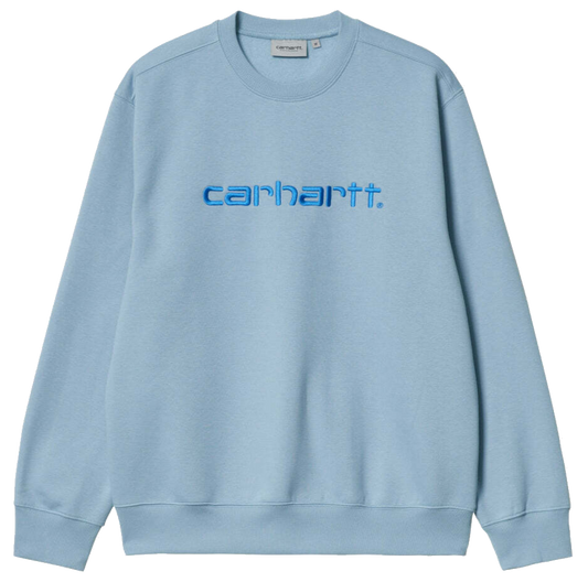 Carhartt WIP Carhartt Crewneck - Frosted Blue