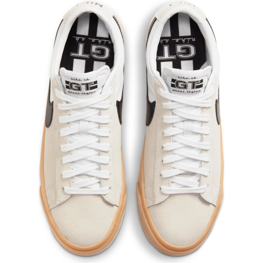 Nike SB Zoom Blazer Low Pro GT - White/Black/Gum