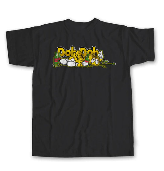 Shorty's Yellow Doh Doh Tee - Black