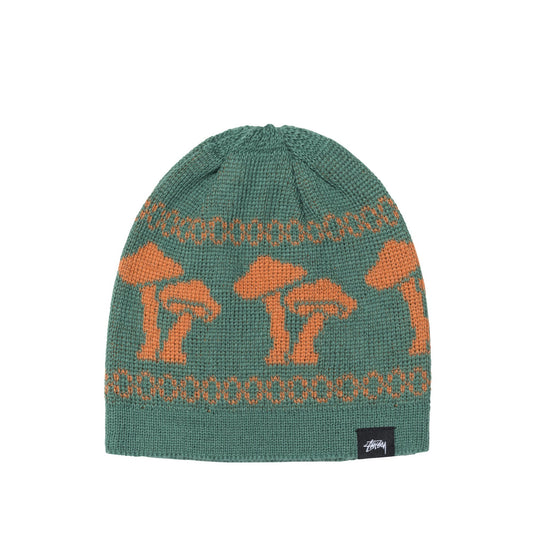 Stussy Mohair Mushroom Beanie - Green