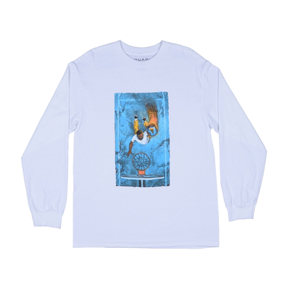 Quasi Game 7 Longsleeve Tee - White