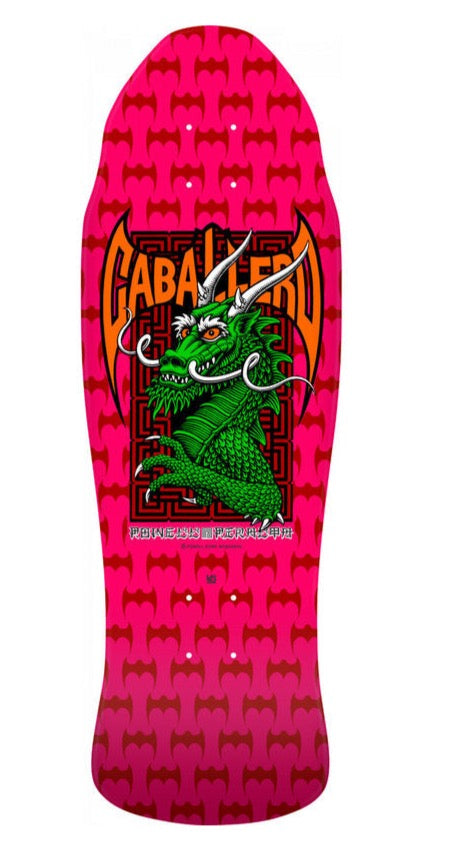 Powell-Peralta Retro Cab Street Dragon Spoon Deck Hot Pink - 9.625