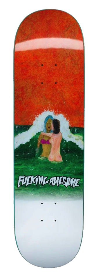 Fucking Awesome Wave Painting Deck - 8.25