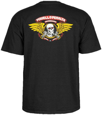 Powell Peralta Winged Ripper Tee - Black