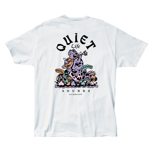 The Quiet Life Sounds Tee - White