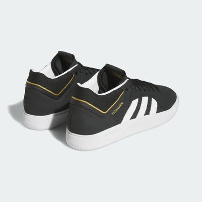 Adidas Tyshawn - Core Black/Cloud White/Gold Metallic