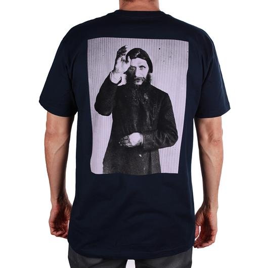 Theories Rasputin Tee - Midnight Navy