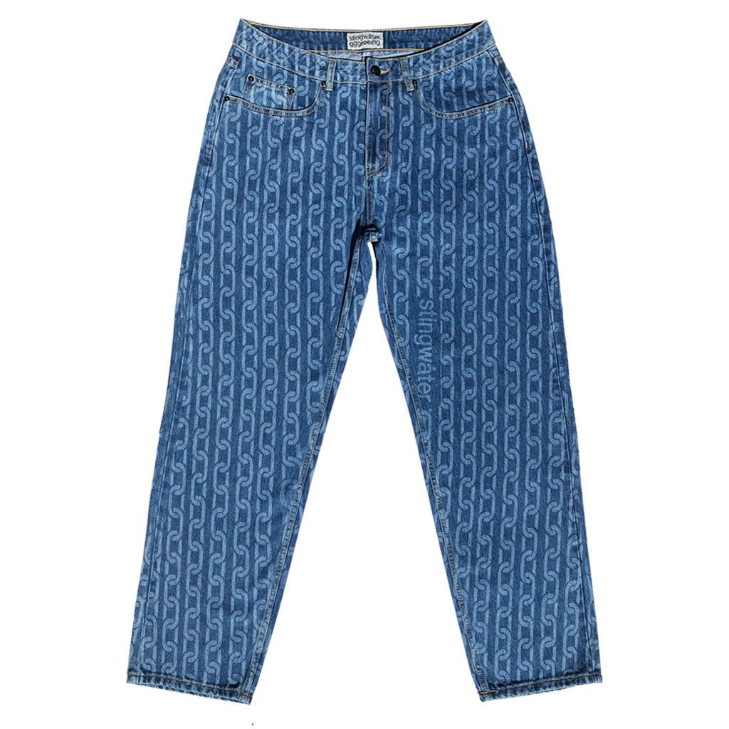 Stingwater Chain Jeans - Blue