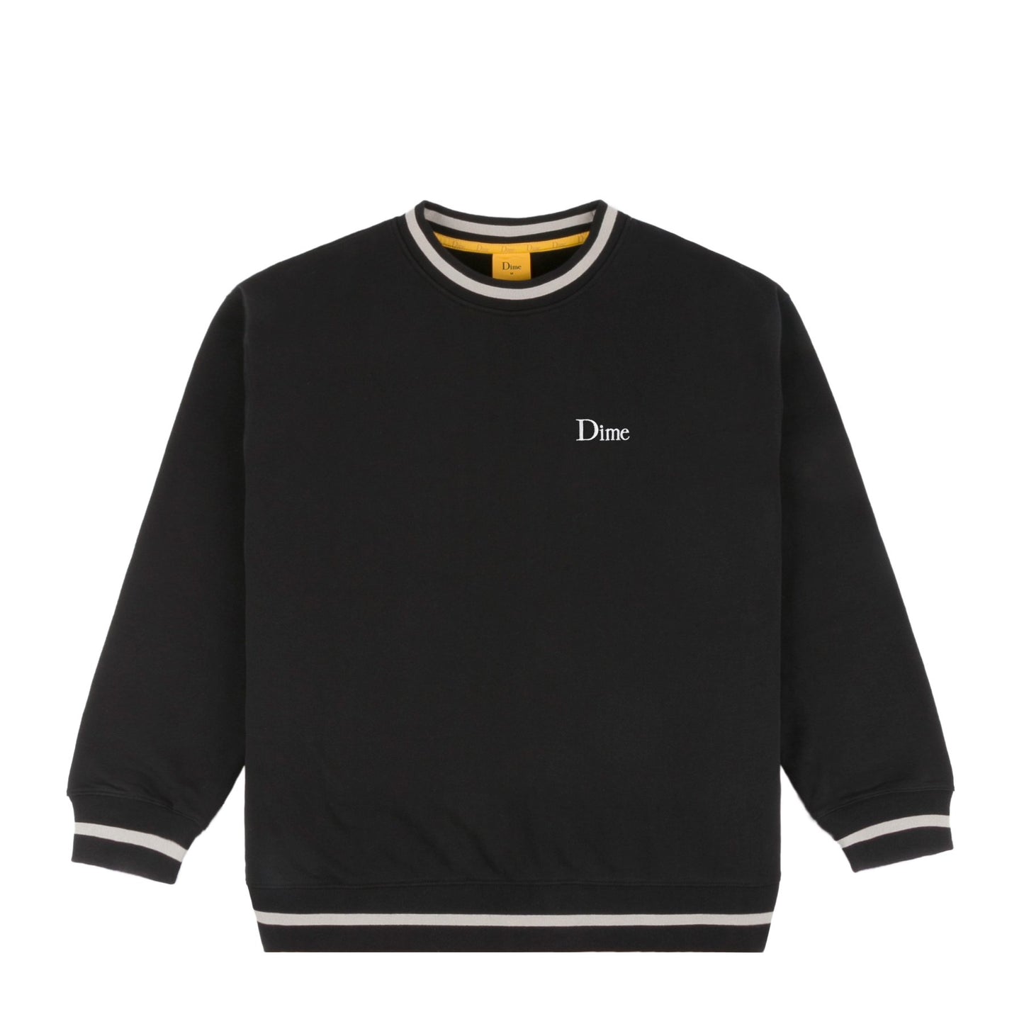 Dime French Terry Crewneck - Black