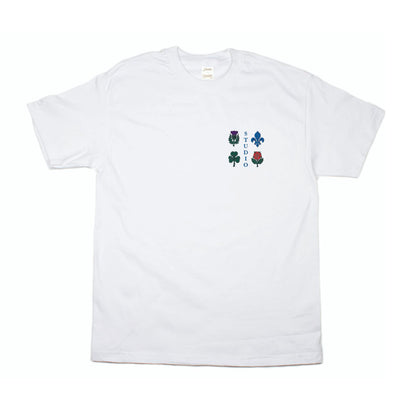 Studio Coat Of Arms Tee - White