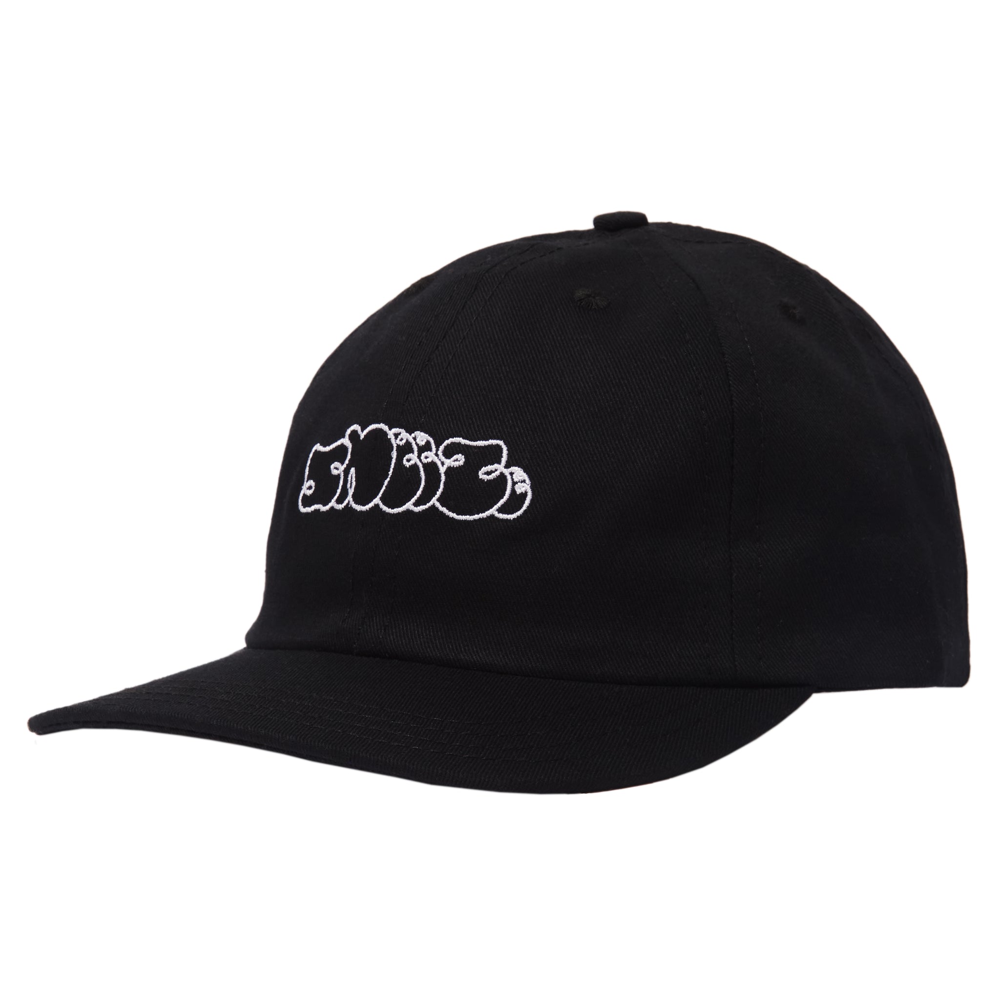 キャップLQQK STUDIO SNEEZE LOGO HAT BLACK CAP