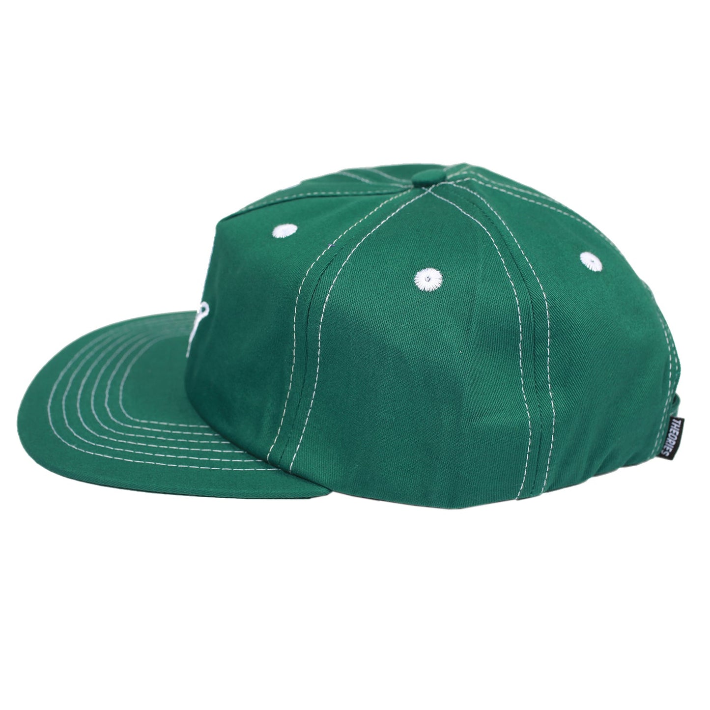 Theories Hand Of Theories Strapback Contrast Stitch - Hunter Green