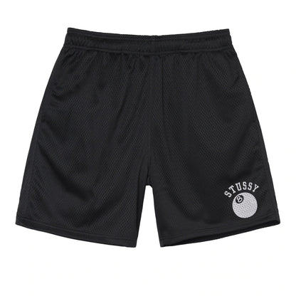 Stussy 8-Ball Mesh Short - Black