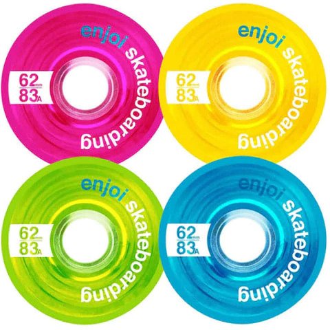 Enjoi Spectrum Cruiser Wheels - 83A 62mm