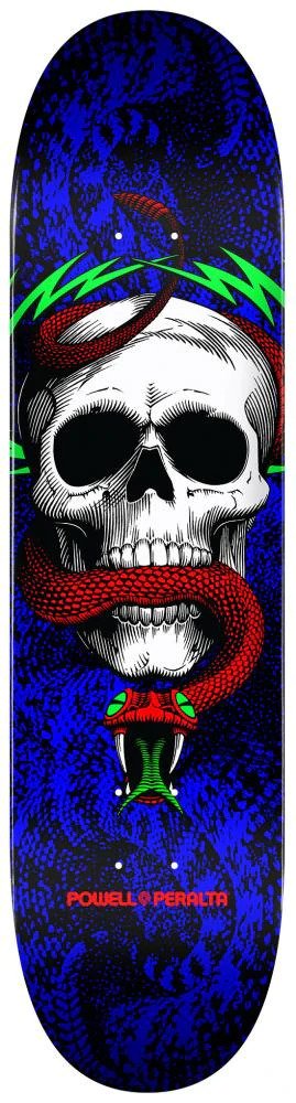 Powell Peralta Skull & Snake Deck - 7.75 Royal