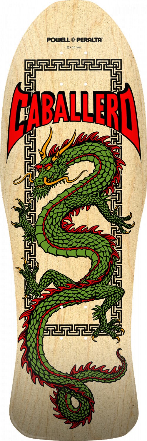 Powell-Peralta Caballero Chinese Dragon Spoon Nose - Natural 10.0