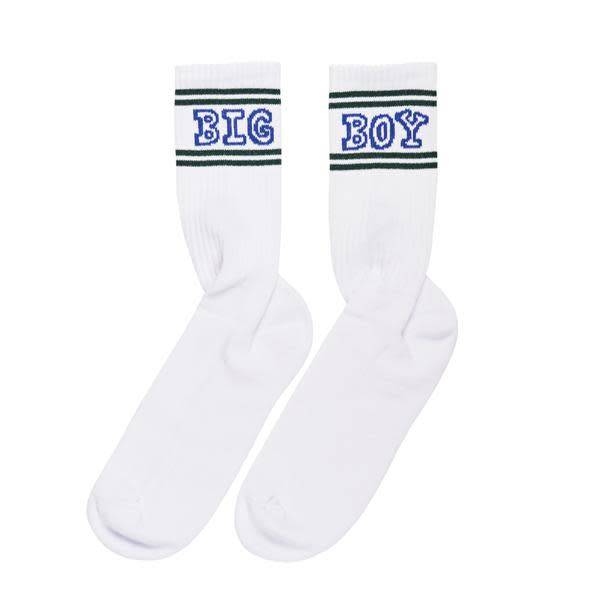 Polar Big Boy Sock White/Green/Blue