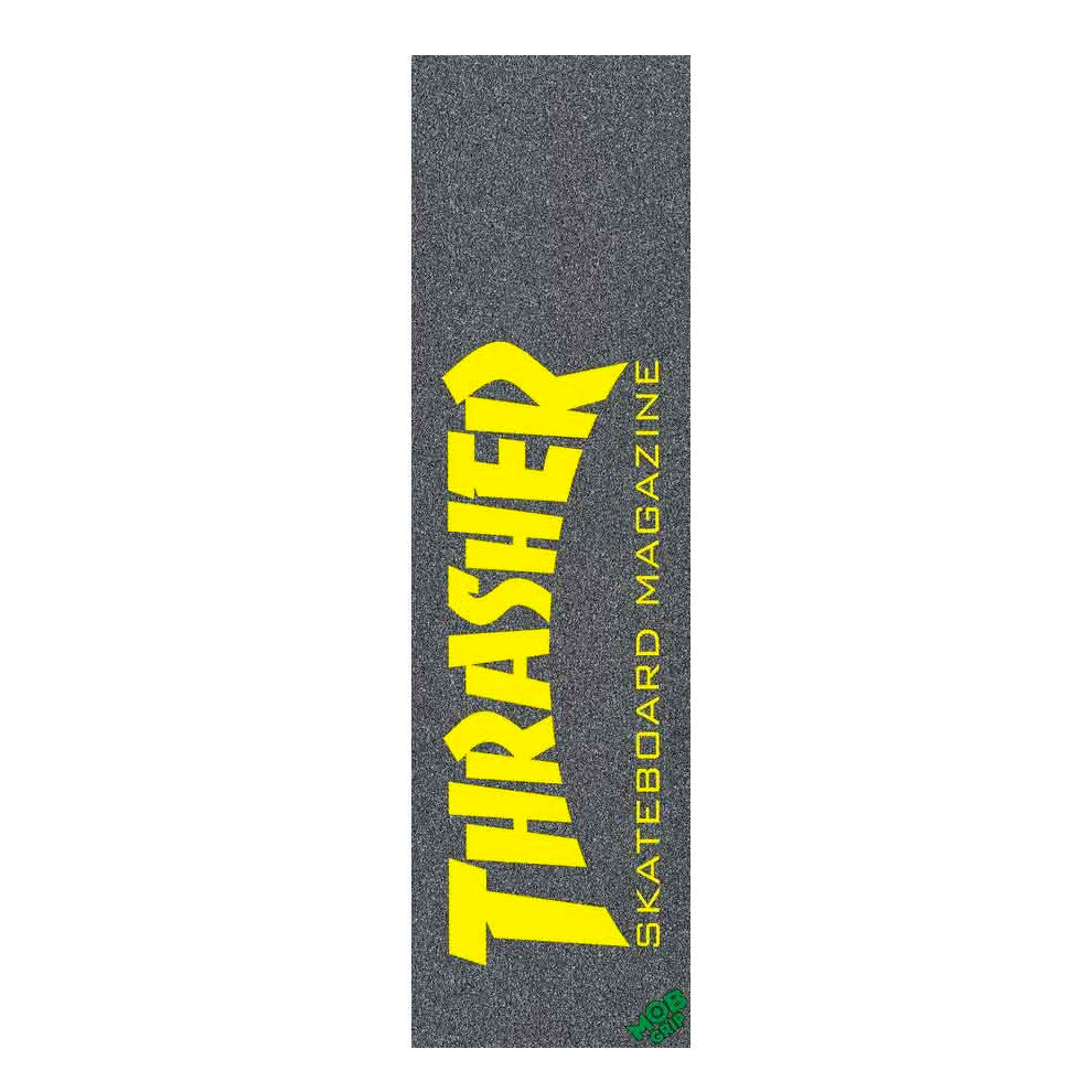 Mob Grip Sheet - Thrasher Skate Mag Yellow 9" x 33"