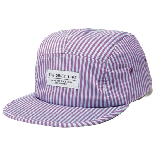 The Quiet Life Timmy 5 Panel  Camper Hat - Blue/Purple