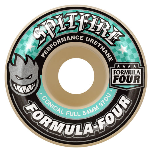 Spitfire Formula Four Conical Full Wheels -  97D 54mm