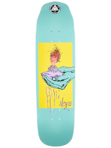 Welcome Nora Vasconcellos Soil on Wicked Queen Teal Dip Deck - 8.6