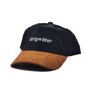 Stingwater Two Tone Cord/Suede Hat - Black/Brown